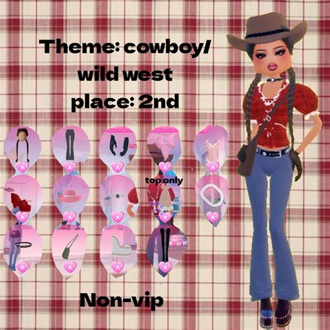 dress to impress / wild west, cowboy .